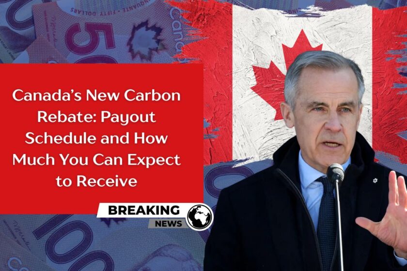 Canada’s New Carbon Rebate Payout Schedule and How Much You Can Expect to Receive