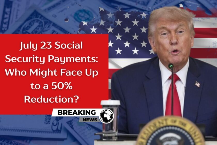 July 23 Social Security Payments Who Might Face Up to a 50% Reduction